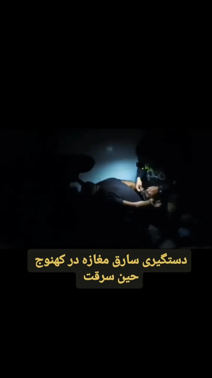 فیلم لحظه بازداشت دزدان در عملیات تکاوران ۱۱۶ ابوذر / غافلگیری هالیوودی در مخفیگاه