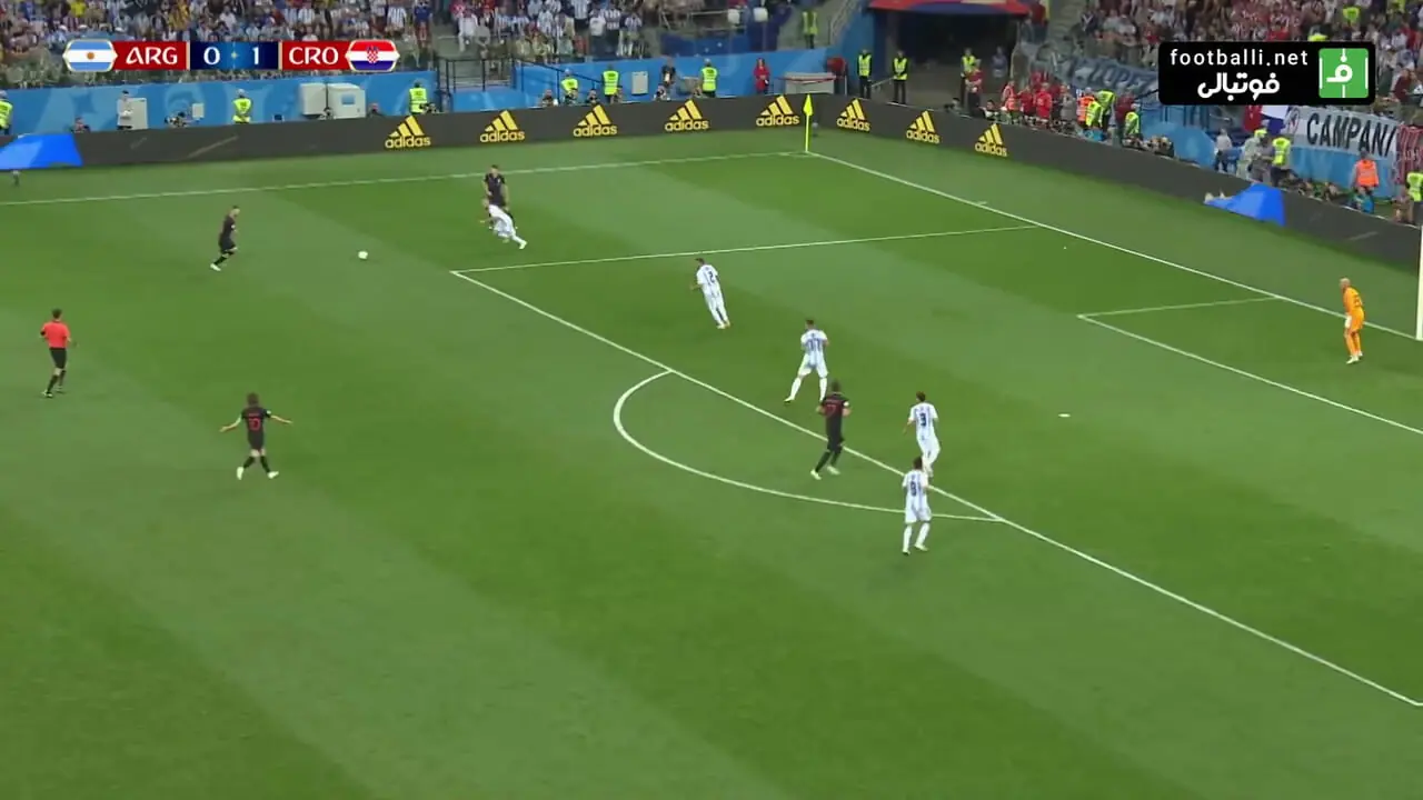 فیلم خلاصه بازی خاطره انگیز کرواسی 3-0 آرژانتین