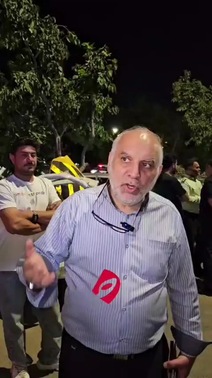 فیلم روایت شاهد عینی از برخورد جنسیس با پرچم گردان ها /  راننده را می شناختم، حادثه امنیتی نبود