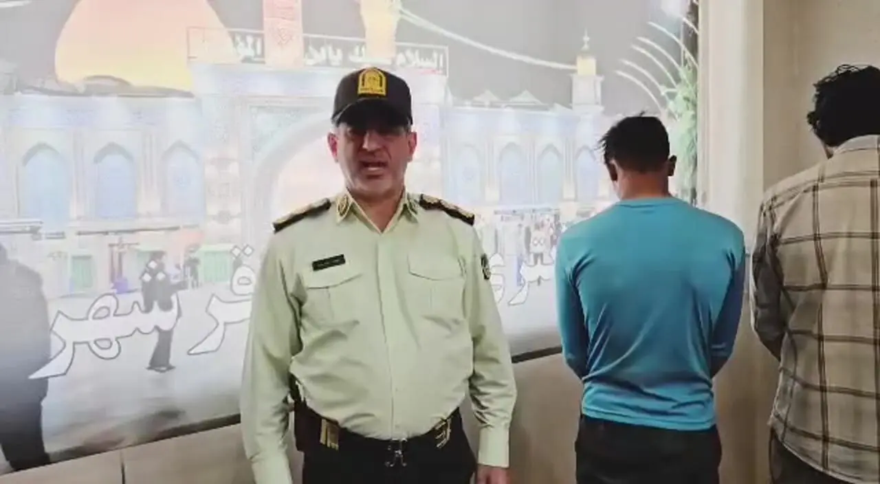 دستگیری دو برادر اوباش در شهرری + فیلم