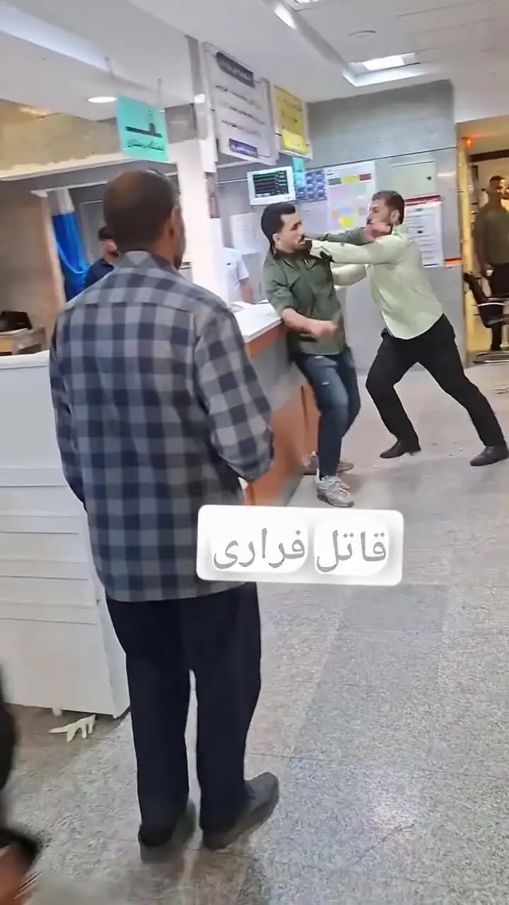 فیلم حاوی صحنه های دلخراش / چاقوکشی خونین در بیمارستان و فداکاری ماموران پلیس و حراسی