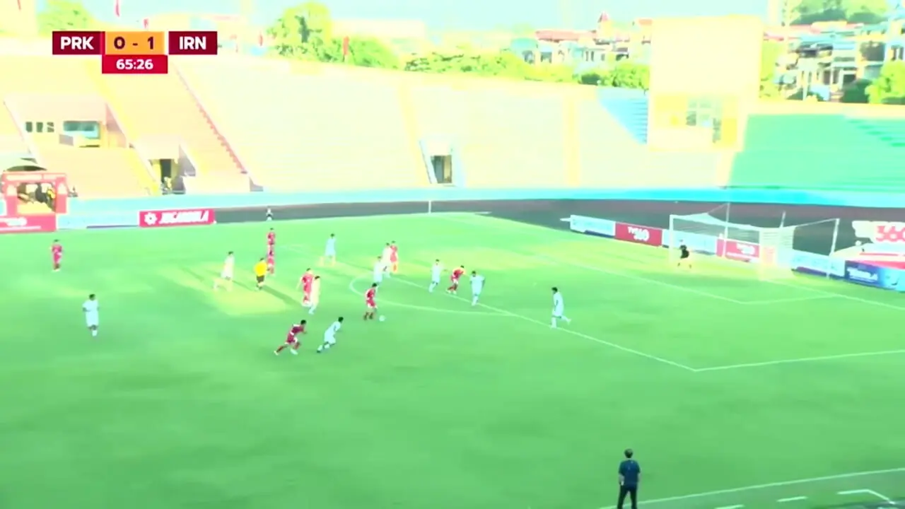 فیلم/ خلاصه بازی کره شمالی 2 - ایران 1