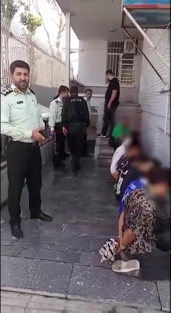 دعوای دسته جمعی در سعادت آباد به دستگیری 11 نفر ختم شد + فیلم
