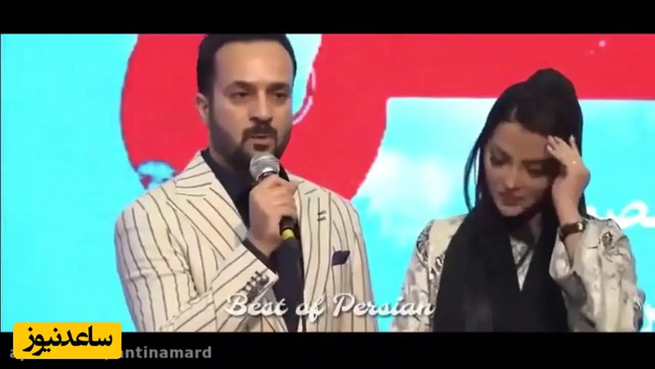 فیلم / سورپرایز شیرین الناز حبیبی برای احمد مهران‌فر و همسر تازه‌عروسش
