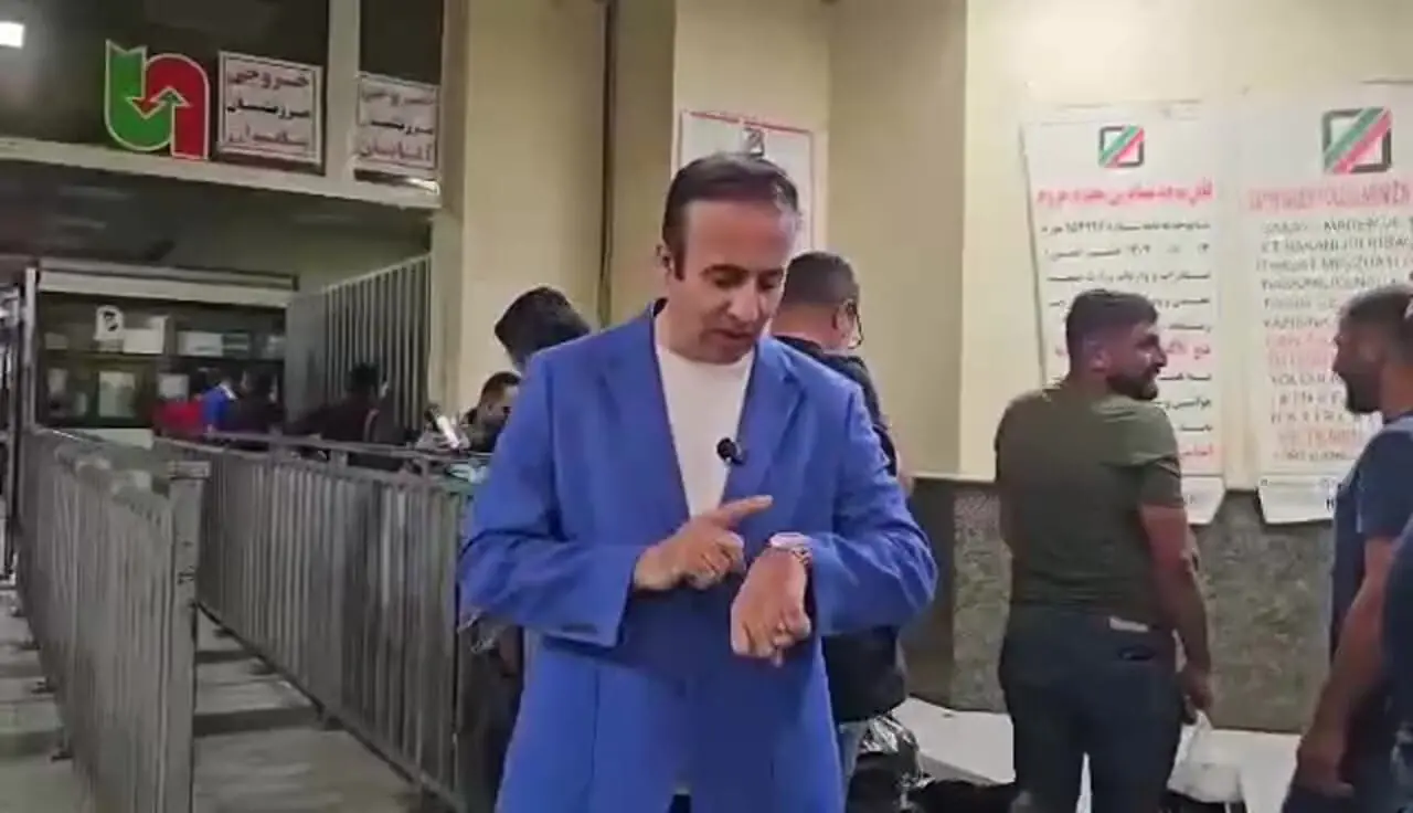 فیلم آخرین وضعیت تردد در مرز بازرگان