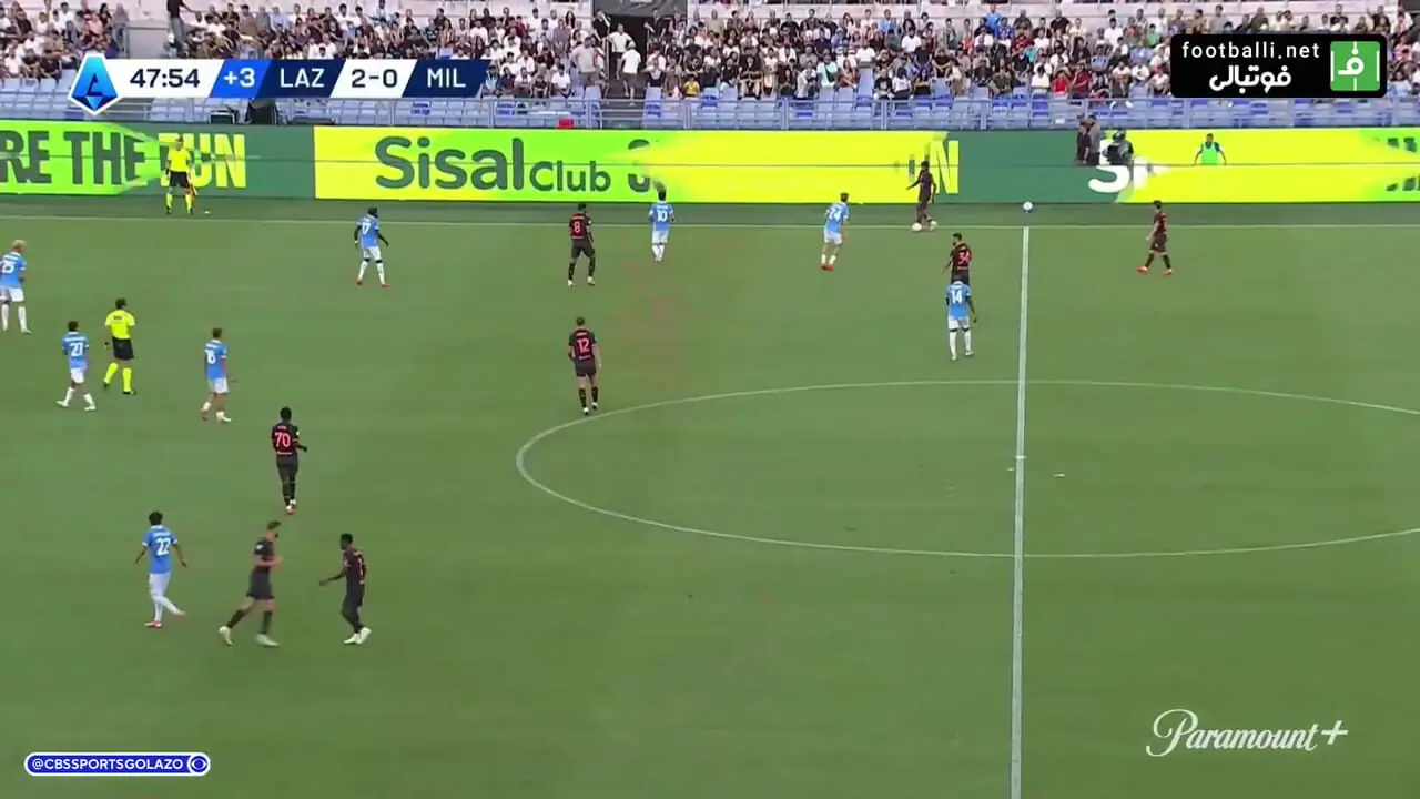 فیلم/ خلاصه 2-2 بازی میلان لاتزیو