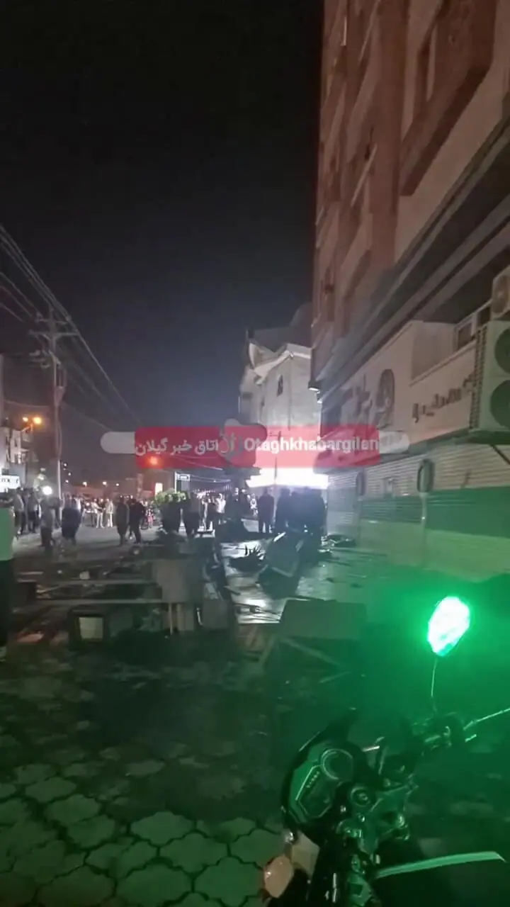فیلم / تخریب رستوران در رشت به بهانه یک استوری طنز با موضوع حجاب