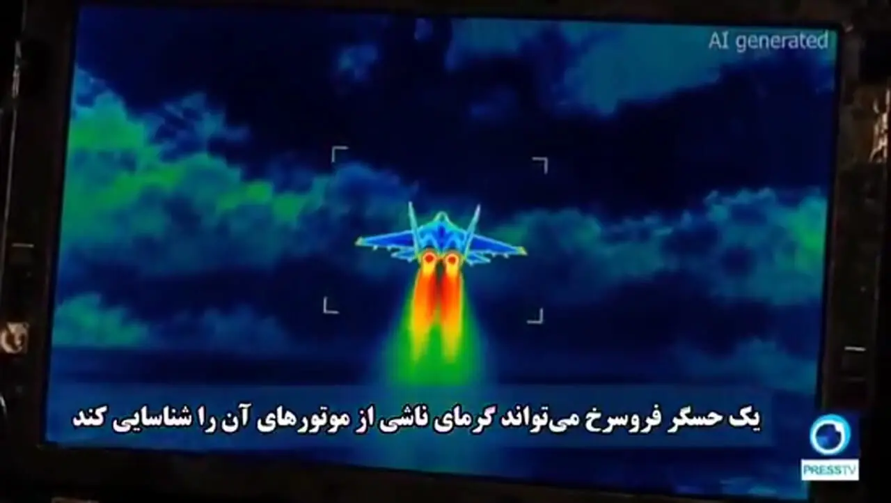 فیلم لحظه به لحظه / پدافند ایران اف ۳۵ آمریکایی را مجبور به تغییر مأموریت کرد؟