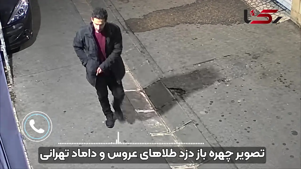 تصویر چهره باز دزد طلاهای عروس و داماد تهرانی / او را می شناسید ؟! + فیلم گفتگو 