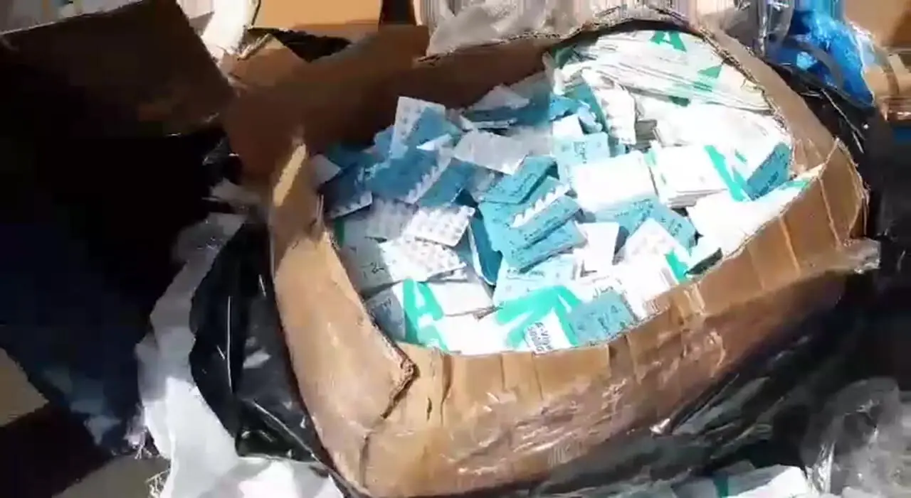 فیلم/کشف محموله چند ده میلیارد تومانی دارو در جنوب تهران