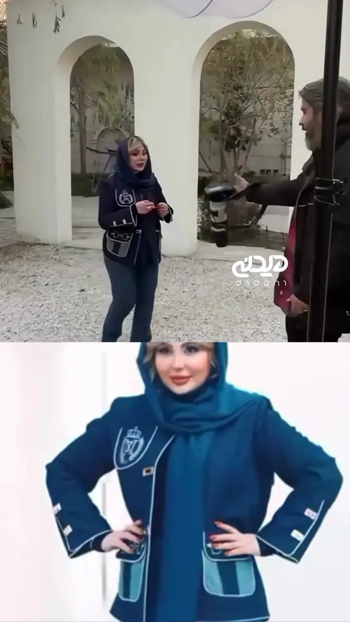 فیلم / جیغ ناگهانی نیوشا ضیغمی وسط عکاسی!
