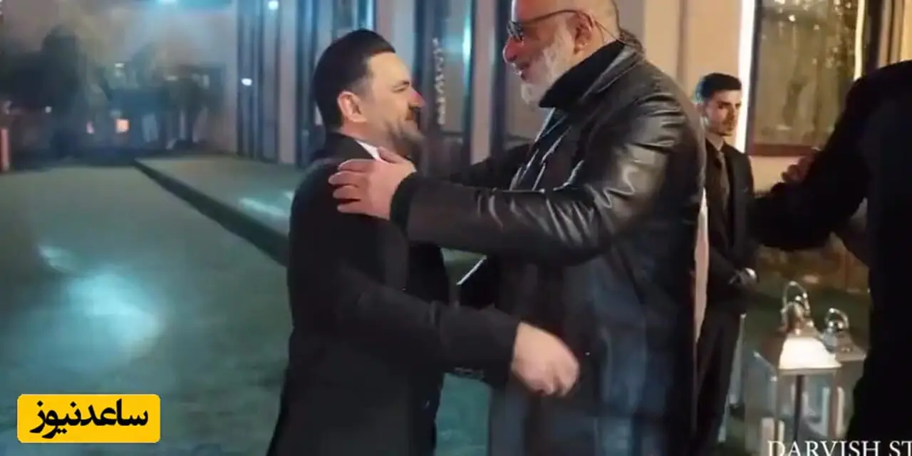 فیلم عروسی مجلل علی هاشمی با آذر عرب خانی تازه عروس و داماد سینمای ایران / از کیک ده طبقه  برادر دوقلوی اوس موسی سریال پایتخت با حضور بازیگران زن و مرد