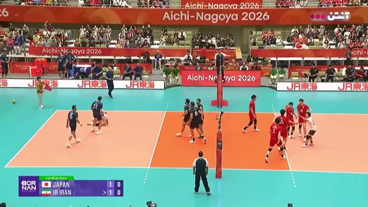 فیلم خلاصه والیبال ژاپن 1 - ایران 3