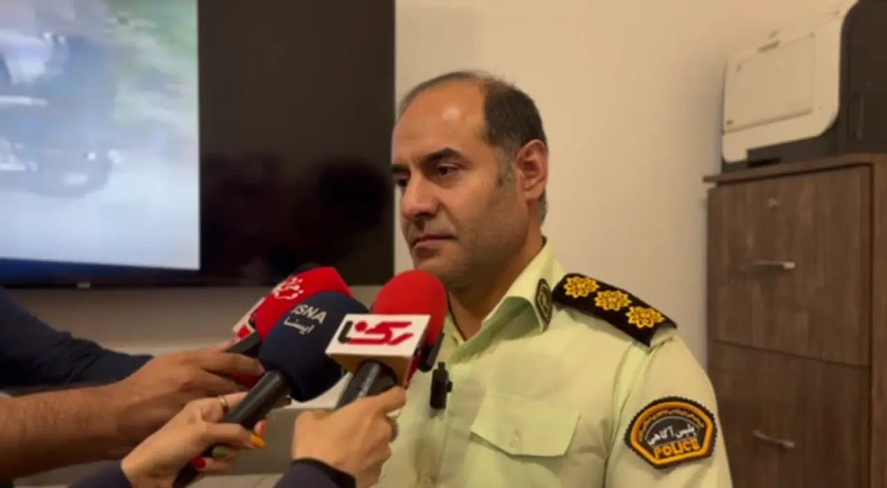 فیلم گفتگوی فرمانده پایگاه چهارم از دستگیری سارقان کامپیوتر خودرو