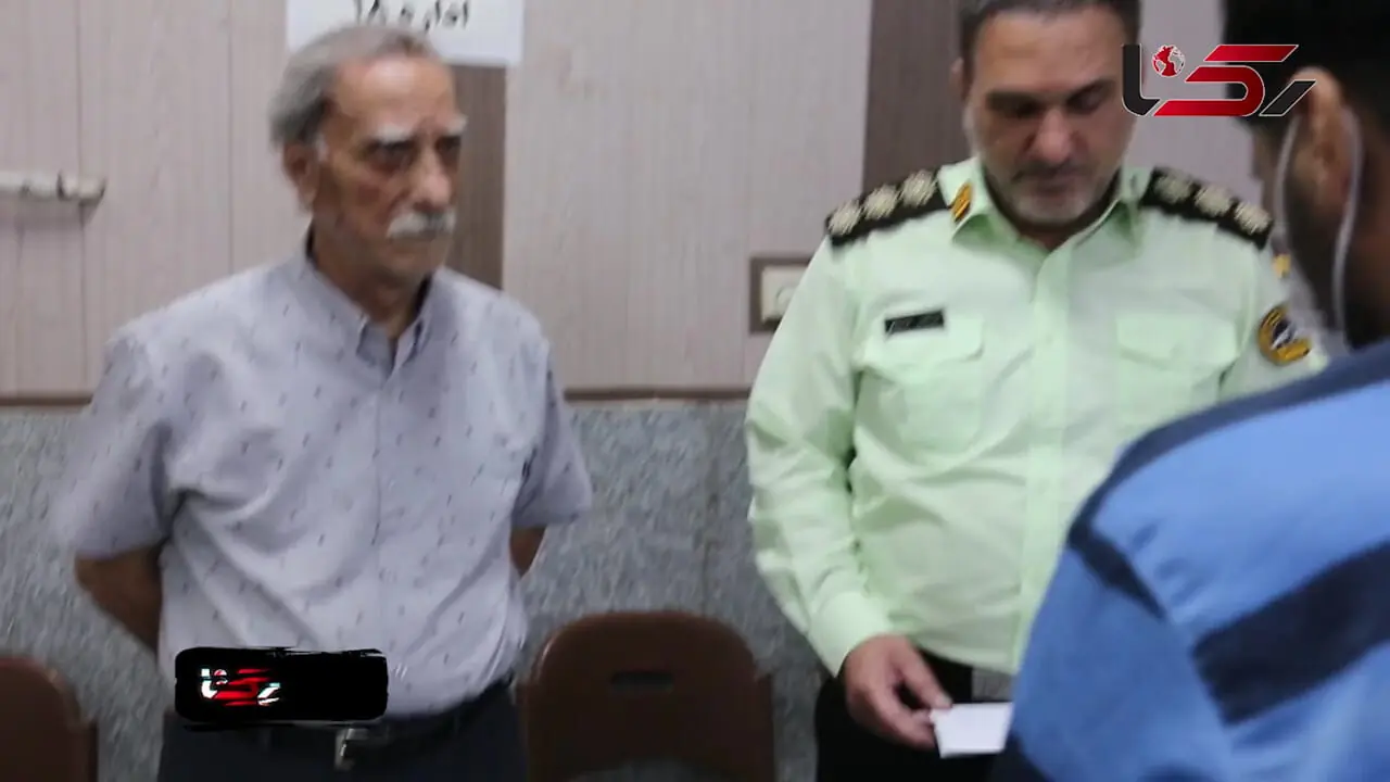 فیلم گفتگو با موبایل قاپ های سیاوش طهمورث و مواجهه حضوری آقای بازیگر با دزدان در پلیس آگاهی تهران