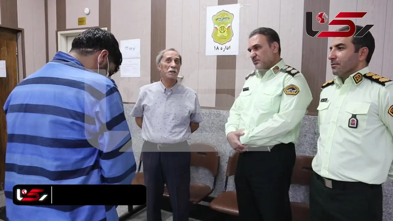 فیلم نصیحت های سیاوش طهمورث به دزد تلفن همراهش / گدایی کنی بهتر از دزدیه ! / گریه های دزد که زمین را هم خیس کرد