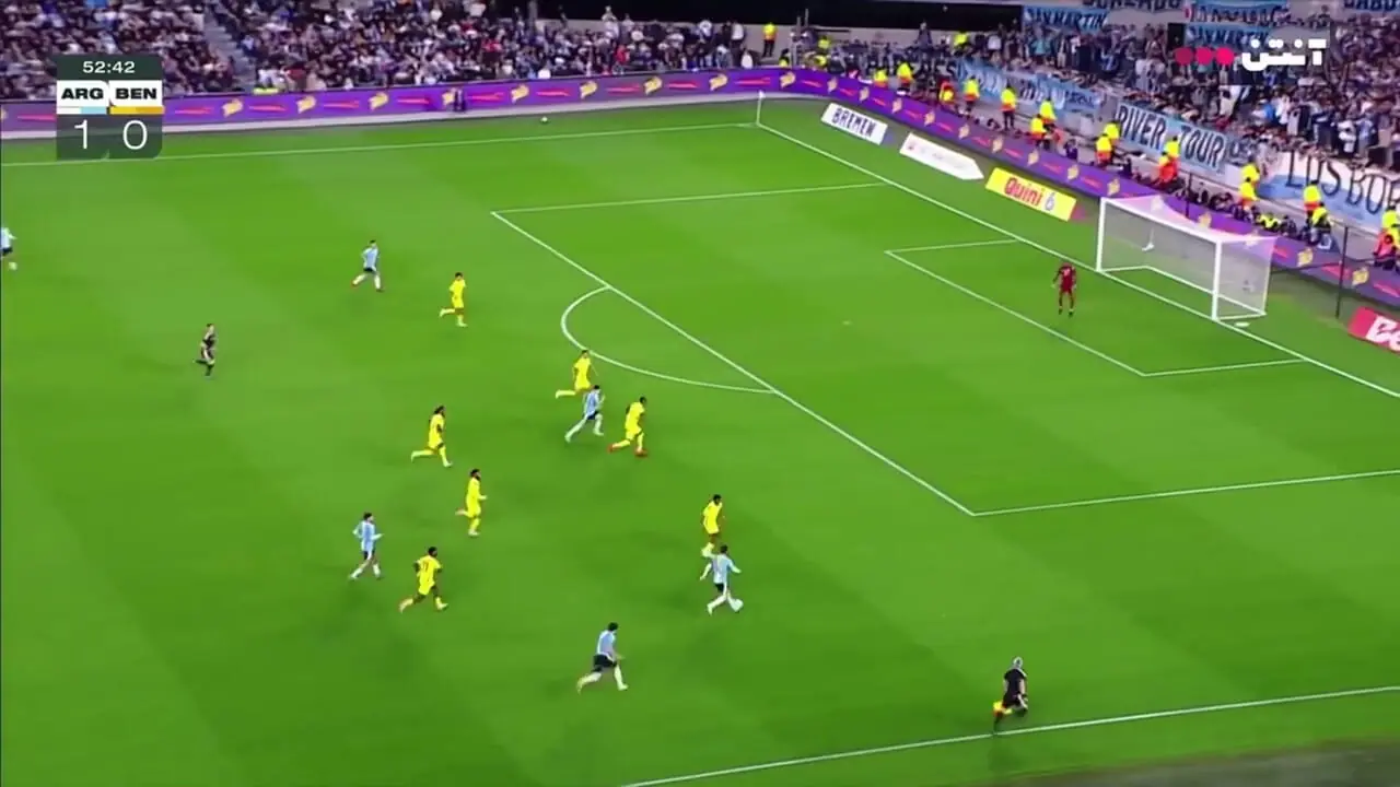 فیلم خلاصه بازی آرژانتین 3 - بنین 0