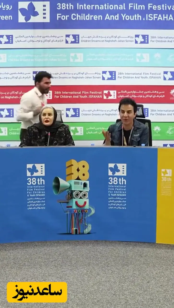 فیلم / متلک سنگین عموپورنگ به هیکل درشت نعیمه نظام‌دوست