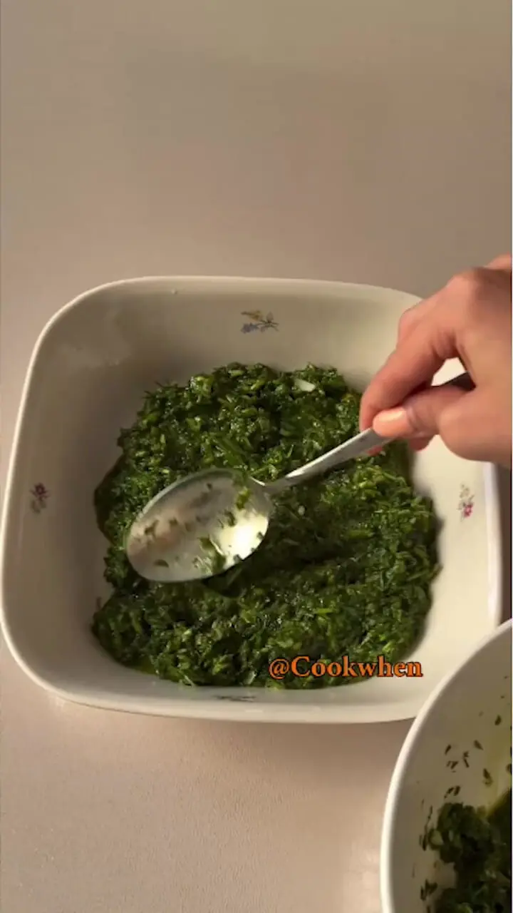 آموزش درست کردن کوکو سبزی رژیمی