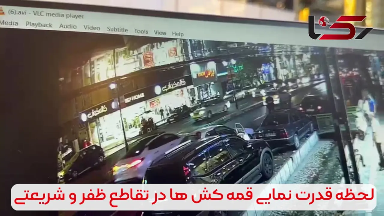 فیلم لحظه قدرت نمایی قمه کش ها در تقاطع خیابان های ظفر و شریعتی / قداره کش ها بعد بازداشت چه گفتند ؟!