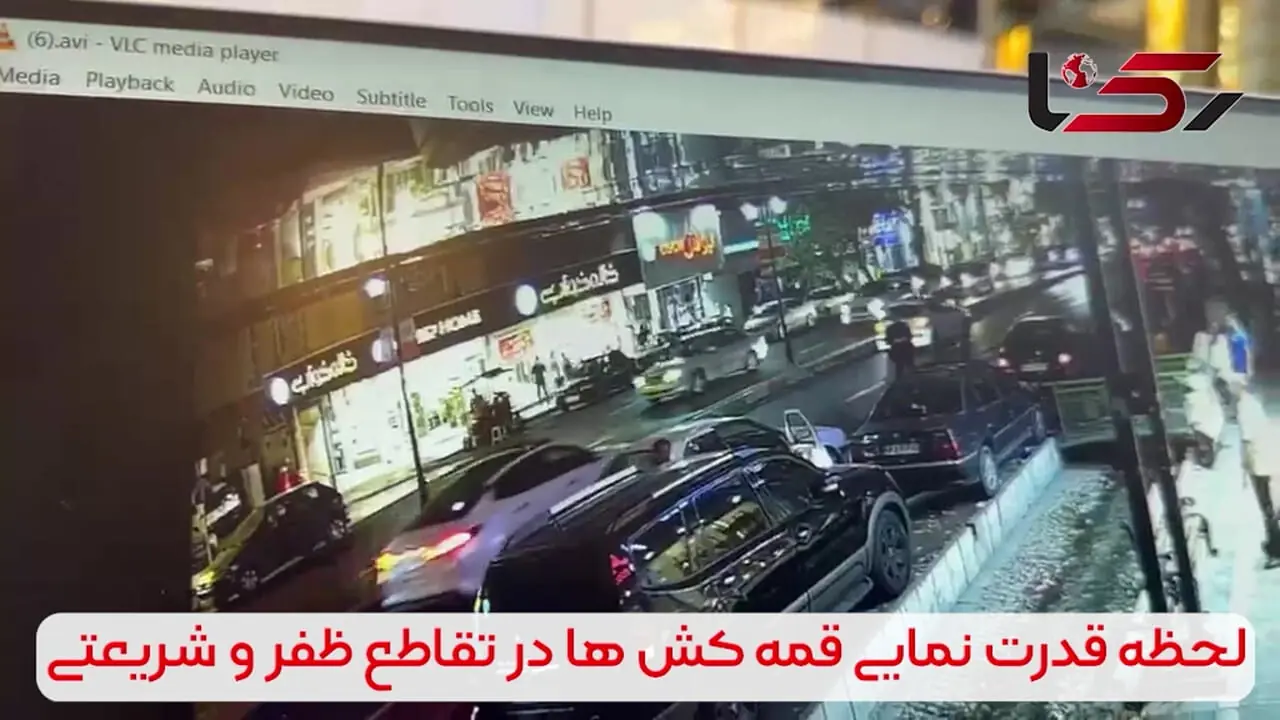 فیلم لحظه قدرت نمایی قمه کش ها در تقاطع خیابان های ظفر و شریعتی / قداره کش ها بعد بازداشت چه گفتند ؟!