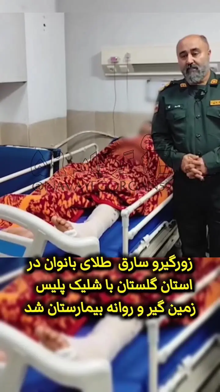 فیلم / سارق طلاجات زنان با شلیک پلیس زمین گیر شدند / گفتگو با زن جوانی که به دام فتاد