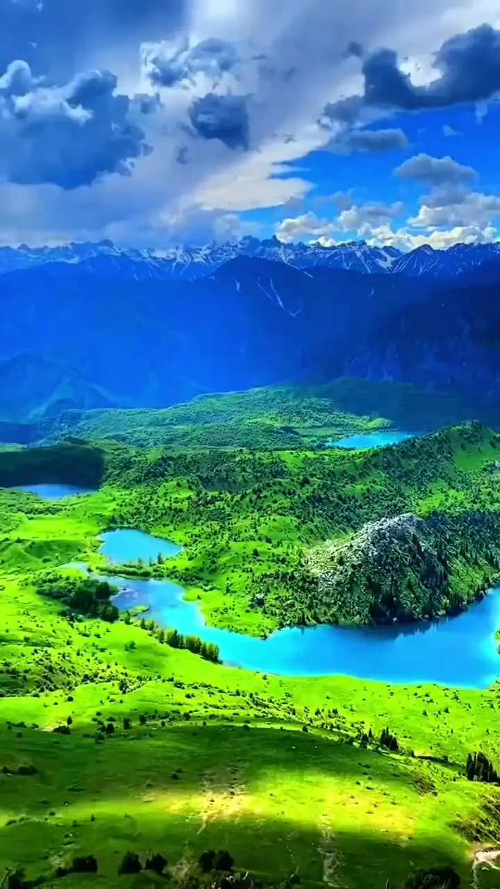 دریاچه ساری چلک قرقیزستان