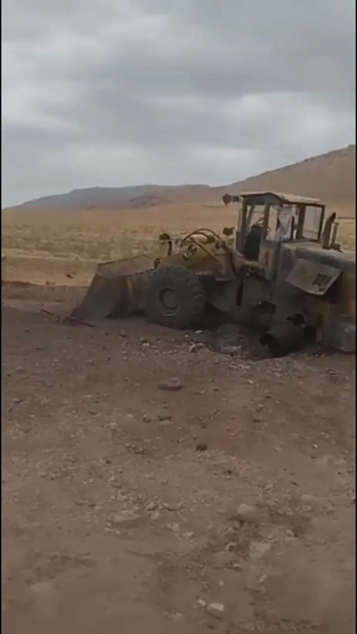 حادثه برای 3 نفر براثر انفجار مین در سرپل‌ ذهاب + فیلم
