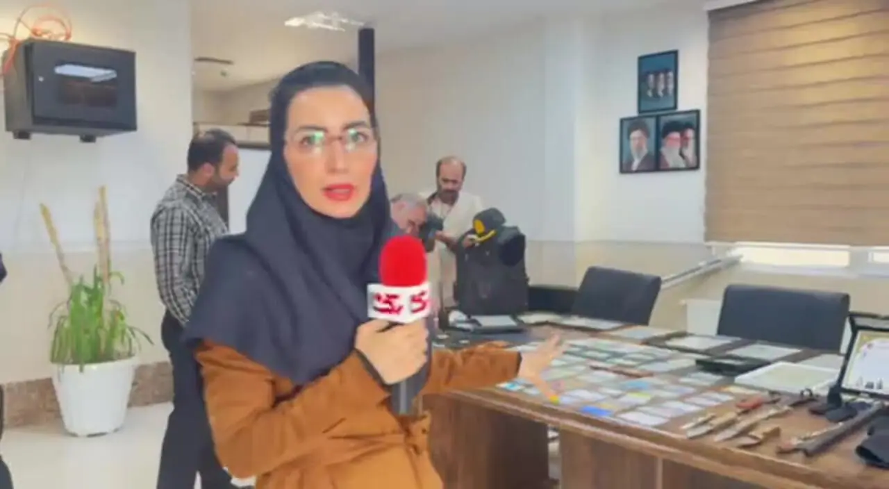 فیلم گزارش تصویری رکنا از بازداشت دو مامور قلابی در محله خاوران