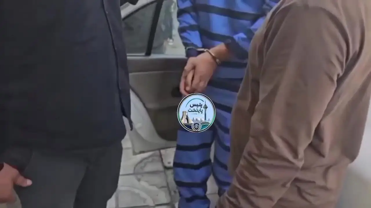 فیلم لحظه بازداشت مرد مسلحی که خانواده تهرانی را به وحشت انداخته بود