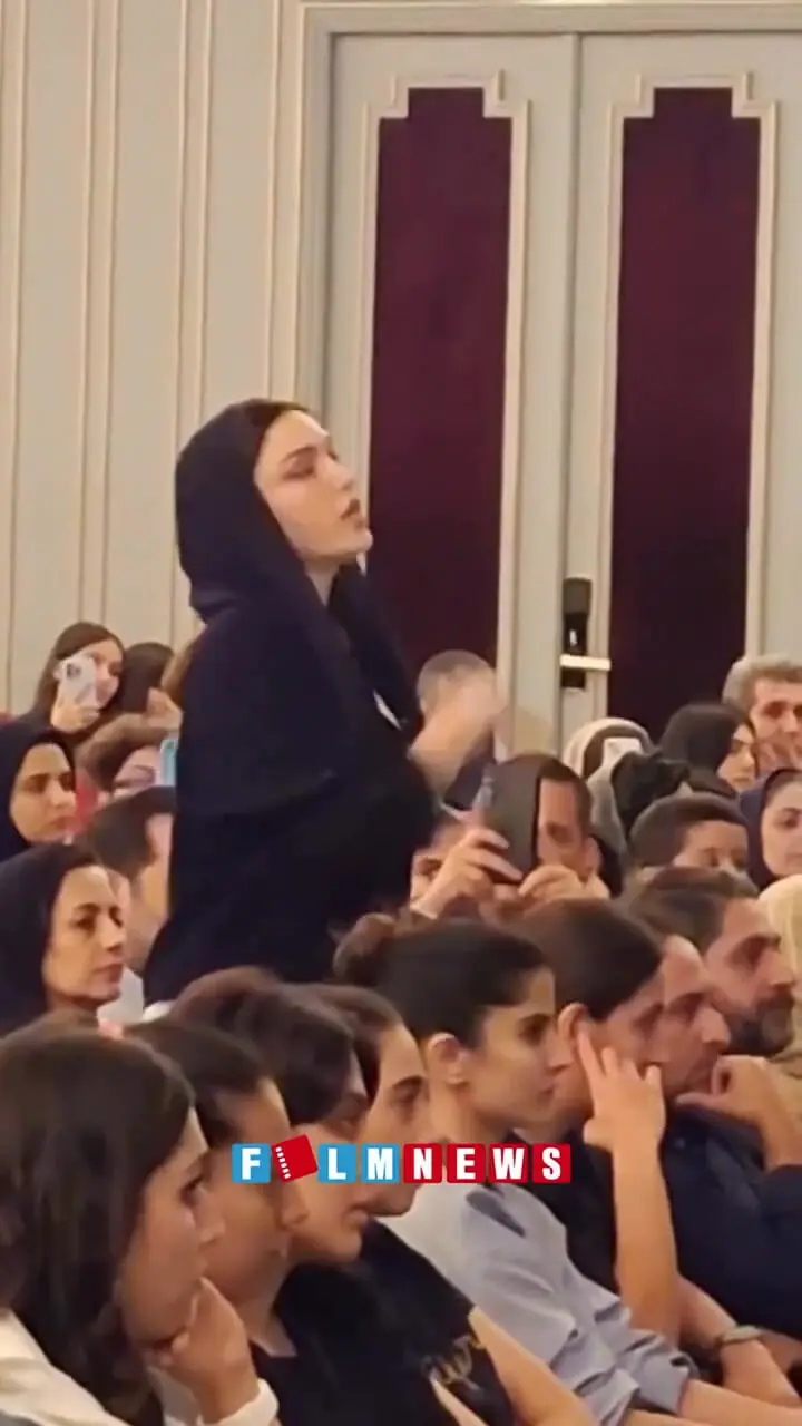فیلم لحظات احساسی بهنوش طباطبایی در نمایش آرزوهای کوچک / جذابیت با استایل شیک و مشکی