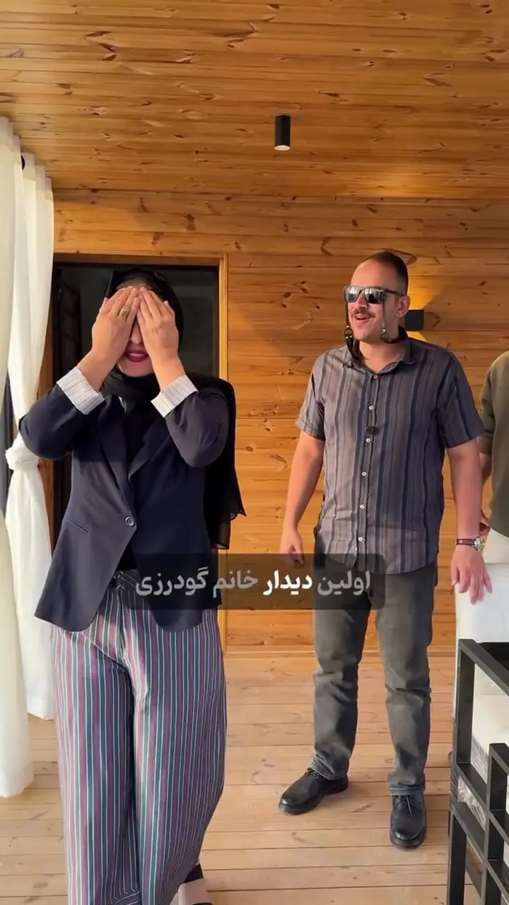 فیلم/ چیدمان روف باکلاس و لاکچری خانه فاطمه گودرزی / چه دیزاینی کرده!