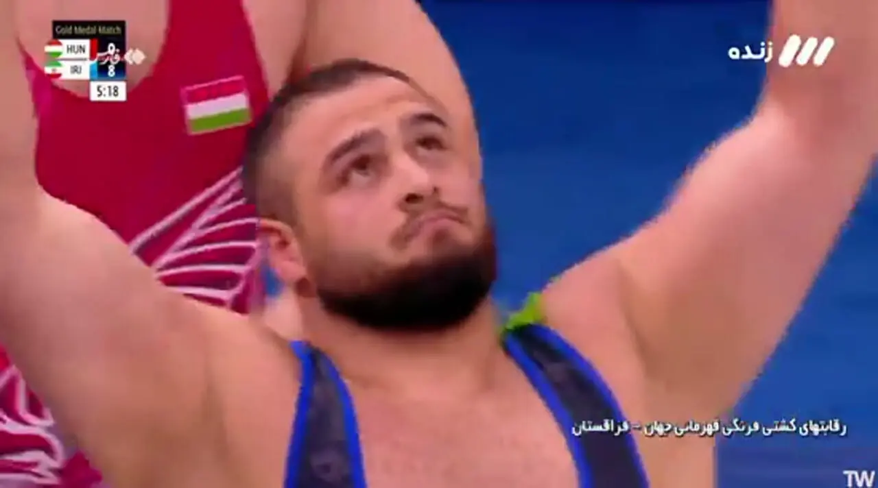 نتایج روز سوم کشتی فرنگی قهرمانی جهان قزاقستان / تیم ملی کشتی فرنگی ایران با یک رکورد تاریخی قهرمان شد + فیلم مسابقات کشتی گیران ایرانی