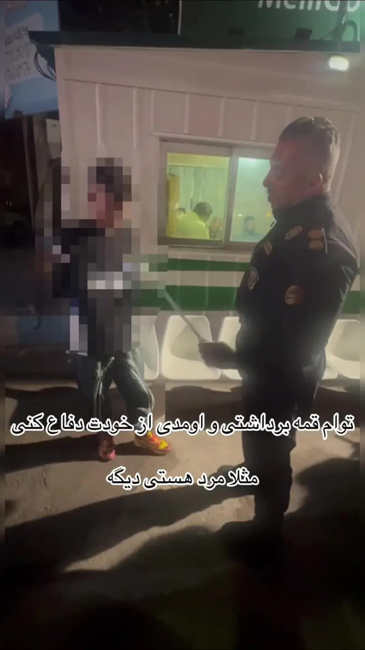 صحبت های عجیب اراذل و اوباش تبریز با سرهنگ سرشناس پلیس + فیلم